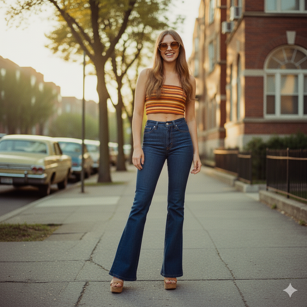 Halter Tops and 70s Shirt Styles